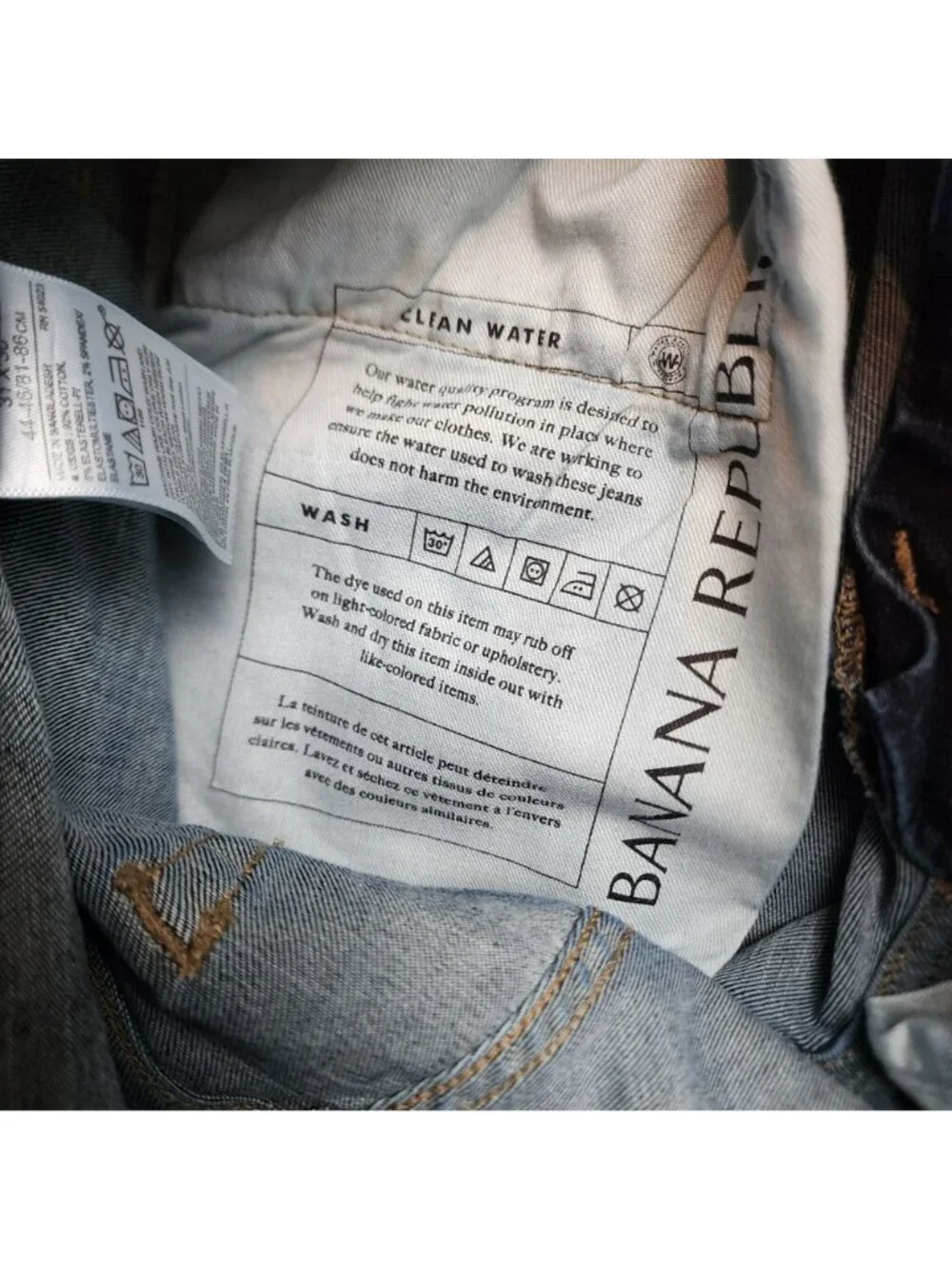 Banana Republic Jeans Mens 31x30 Blue Stretch Denim Skinny *Read*